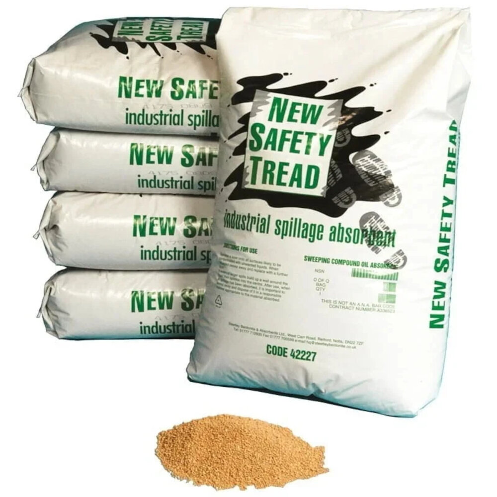 New Safety Tread Absorbent Granules 30Litres For Use on Strong Chemicals - VC691 - Image 3