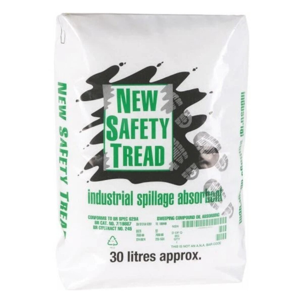 New Safety Tread Absorbent Granules 30Litres For Use on Strong Chemicals - VC691 - Image 2