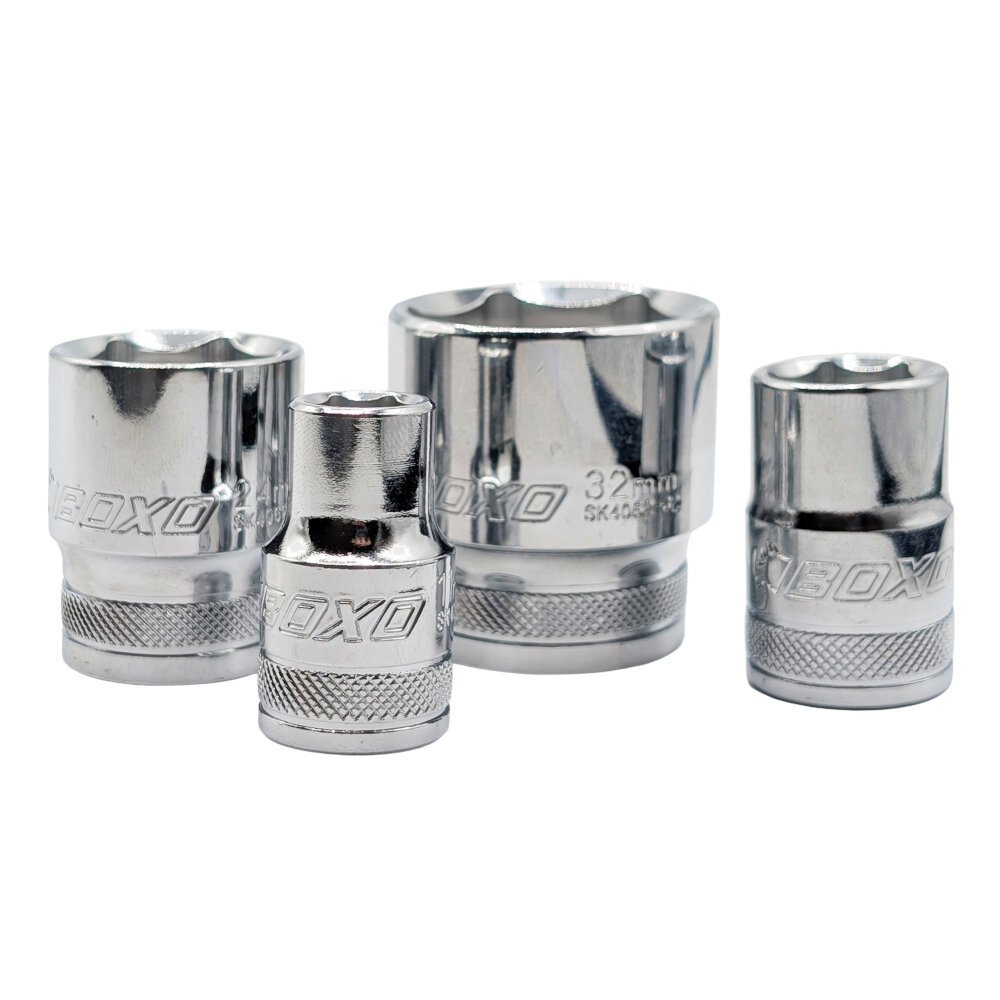 Shallow Socket Set 1/2" Drive 6 Point 10-32mm 50mm - Height in EVA Foam BX877-R2 - Image 5